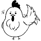 ウインちゃん（にわとり）